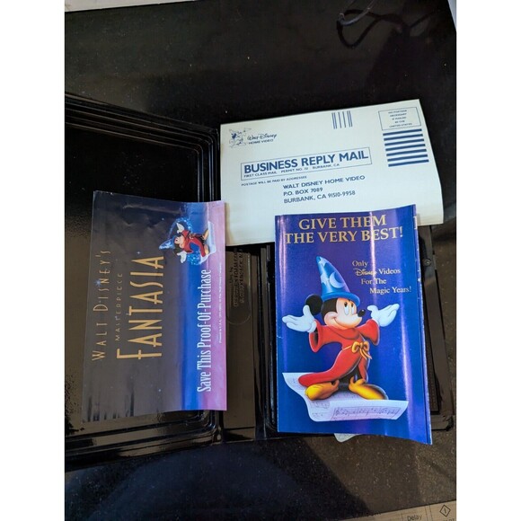 WALT DISNEY'S MASTERPIECE FANTASIA VHS - Picture 7 of 10